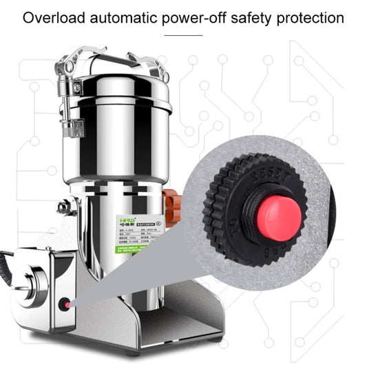 Swinging Medicinal Material Powdering Machine Small Pharmacy Medicine Grinding Machine EU Plug, Medicine Grinding Machine