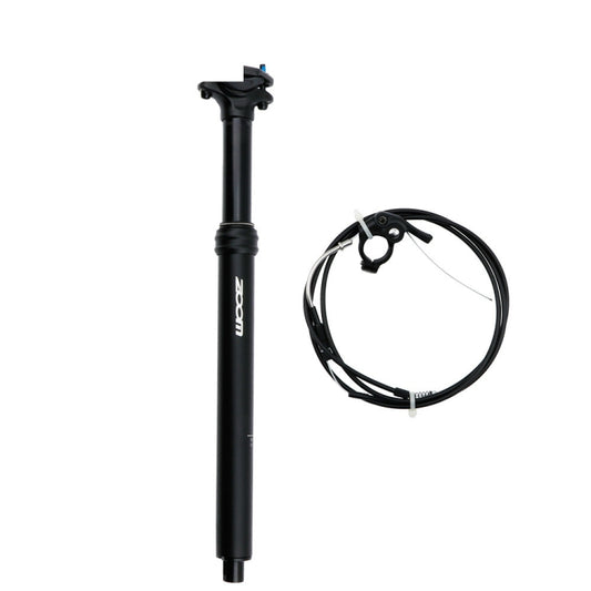 ZOOM Bicycle Wire-Controlled Hydraulic Lift Seat Tube Mountain Bike Seatpost, 30.9mm 375mm External Routing, 31.6mm 375mm External Routing, 30.9mm 400mm Internal Routing, 31.6mm 400mm Internal Routing