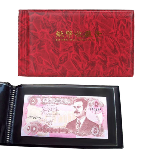 30-page Small Square Banknote Collection Book Albums