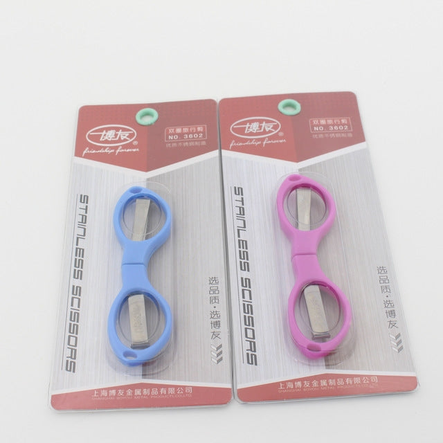Stainless Steel Foldable Mini Scissors Tool, Foldable Scissors