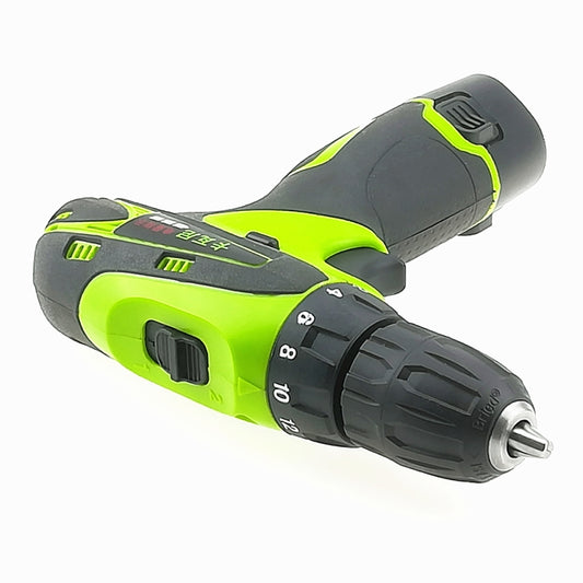 DZ033 12V Electric Screwdriver Lithium Battery Rechargeable Multi-function Cordless Electric Drill Power Tools, 12V Electric Screwdriver