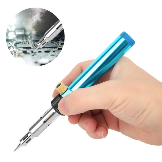 Hot Air Gun Multi-function Adjustable Temperature Gas Soldering Iron Cordless Welding Pen, Cordless Welding Pen