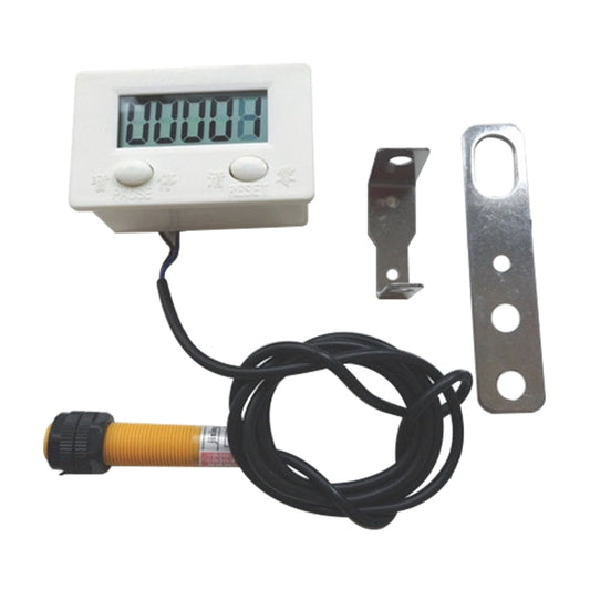 LCD Digital Display Punch Magnetic Induction Reciprocating Rotary Electronic Counter, Electronic Counter