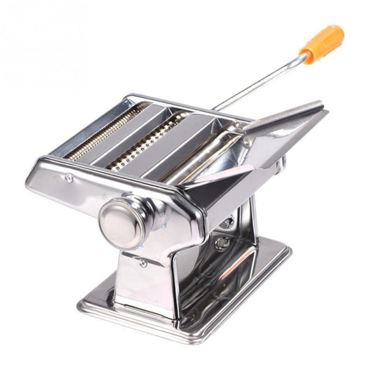 Household Stainless Steel Pasta Making Machine Manual Noodle Maker Spaghetti Hand Cutter, Noodle Maker