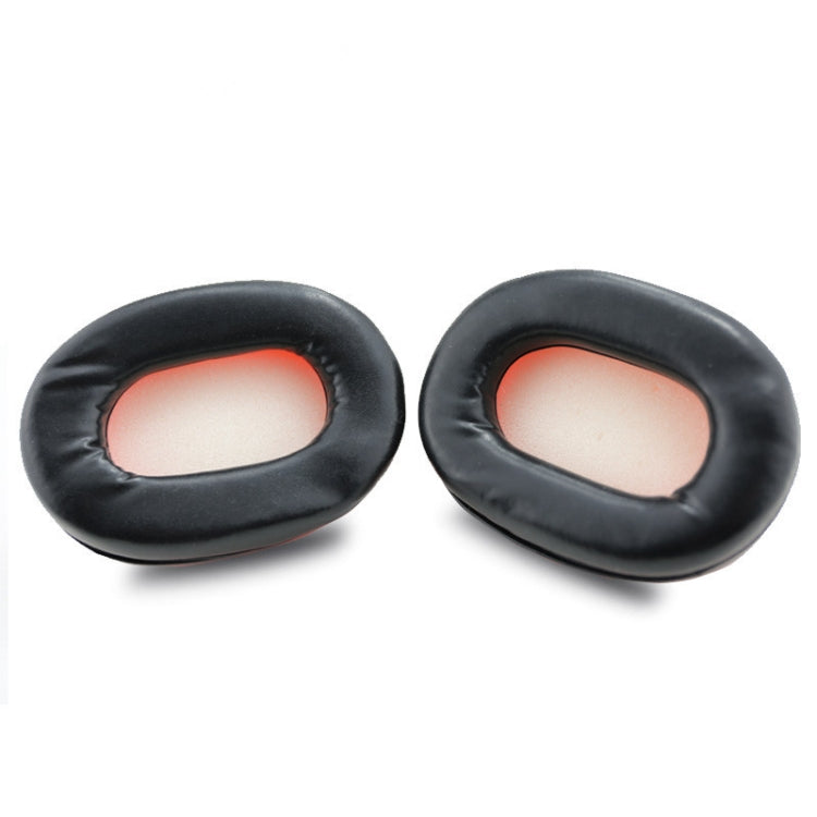 Black foam ear cushions for earmuff hearing protectors
