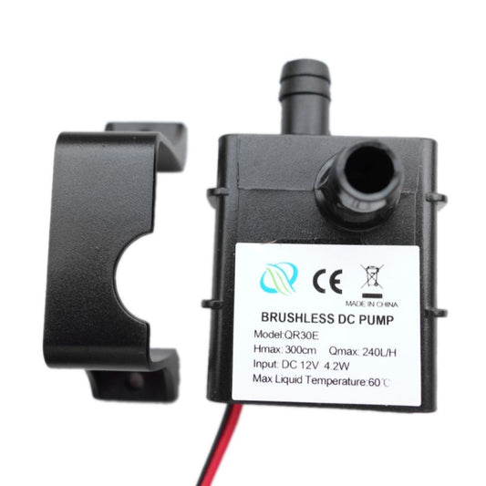 240L/H Ultra-quiet Flow Rate Waterproof Brushless Pump Mini Submersible Water Pump, Mini Submersible Water Pump