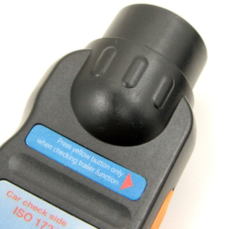 JHT4003 European 12V 7 Pin Car Truck Trailer Plug Socket Tester Wiring Circuit Light Test Tool, JHT4003 7 Pin