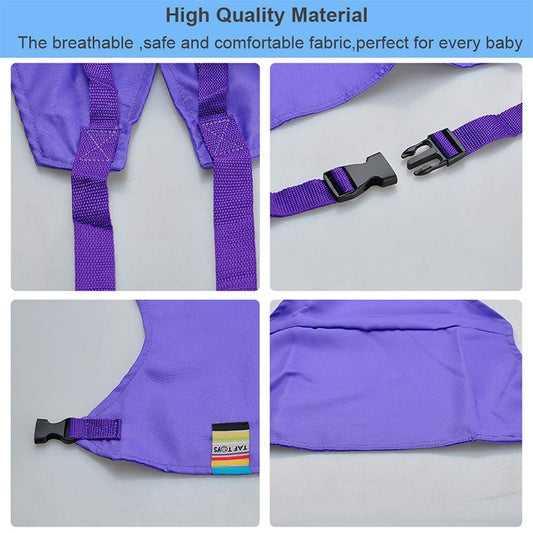 Chair Portable Seat Dining Lunch Chair Seat Safety Belt Stretch Wrap Feeding Chair Harness Seat Booster