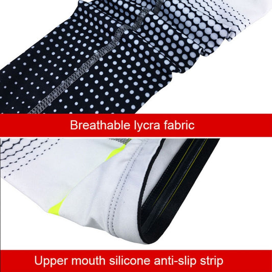 1 Pair Cool Men Cycling Running Bicycle UV Sun Protection Cuff Cover Protective Arm Sleeve Bike Sport Arm Warmers Sleeves, L, M, XL, XXL