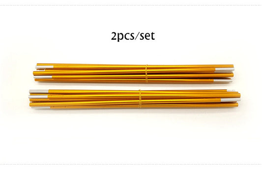 Outdoor Camping Tent Pole Aluminum Alloy Tent Rod Tent Support Poles Tent Accessories