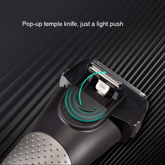 BG-7100 Electric Shaver Reciprocating Shaver LED Digital Rechargeable Shaver