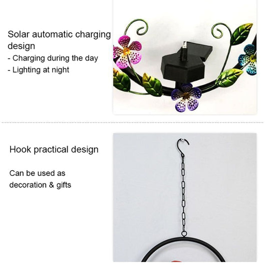 Owl Shape Solar Lawn Light Garden LED Pendant Light