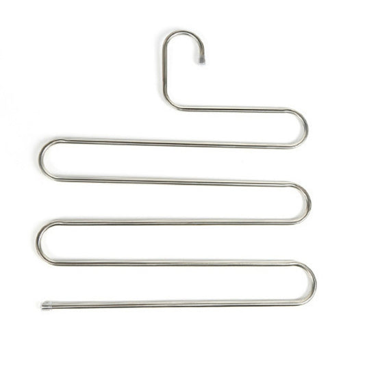 5 Layers S Shape Multi-Functional Clothes Hangers Pants Storage Hangers, S Shape Hangers
