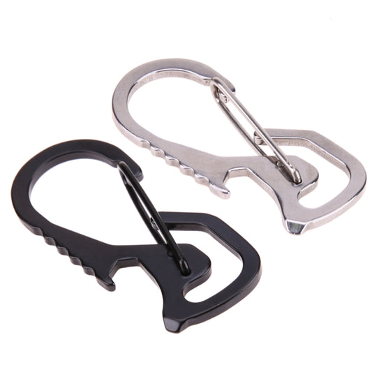 Outdoor Tools Carabiner Hex Driver Bottle Opener Keychain Ring Climbing Accessories