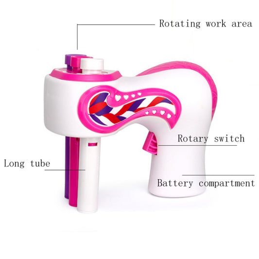 Children Hair Tie Electric Toy Three-Strand Hair Braid Machine, Three-Strand Hair Braid Machine