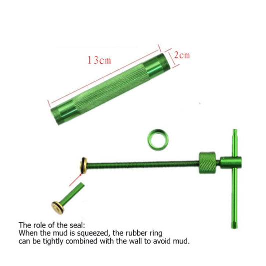 Rotary Clay Mud Gun DIY Fondant Clay Pottery Tool, DIY Fondant