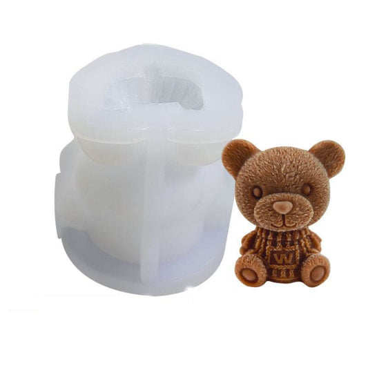 Cartoon Milk Tea Coffee Bear Ice Cube Silicone Mold Aromatherapy Candle Plaster Epoxy Mold, MC-98, MC-152, MC-153, MC-154, MC-149, MC-150, MC-143, MC-151