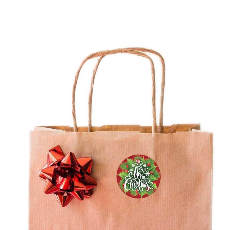 Christmas Holiday Decoration Gift Sticker Label, A-193 Sticker