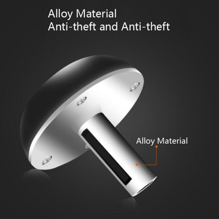 Alloy smart doorbell hardware with mounting bracket and round camera connection