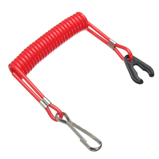 Universal Boat Outboard Engine Motor Kill Stop Switch Safety Tether Lanyard Motorcycle Switches, Outboard Engine Motor