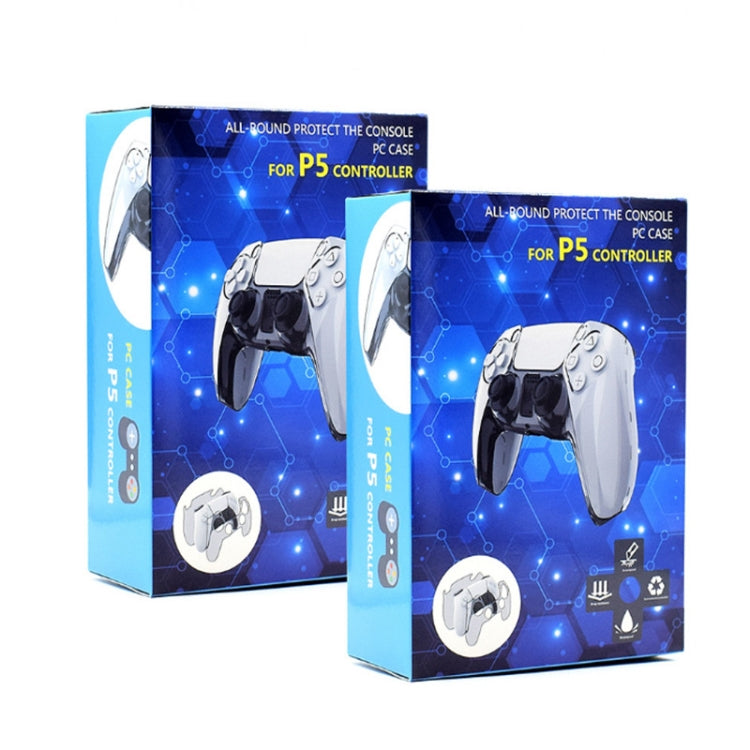 PS5 controller charger retail box set with two package designs