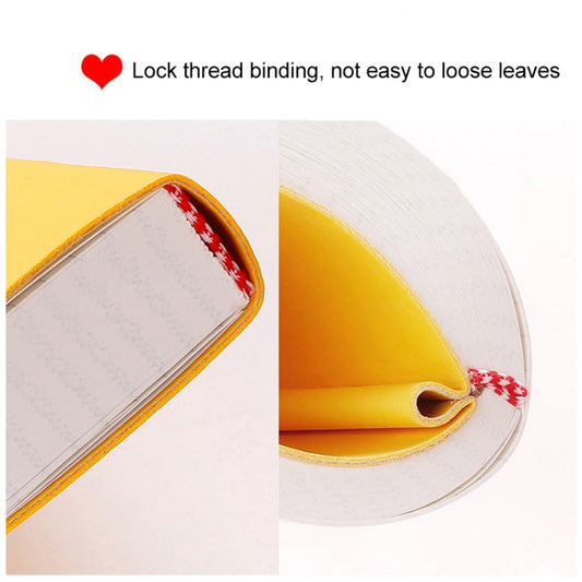 Thickened A5 Hand Book Soft Leather Notebook, A5