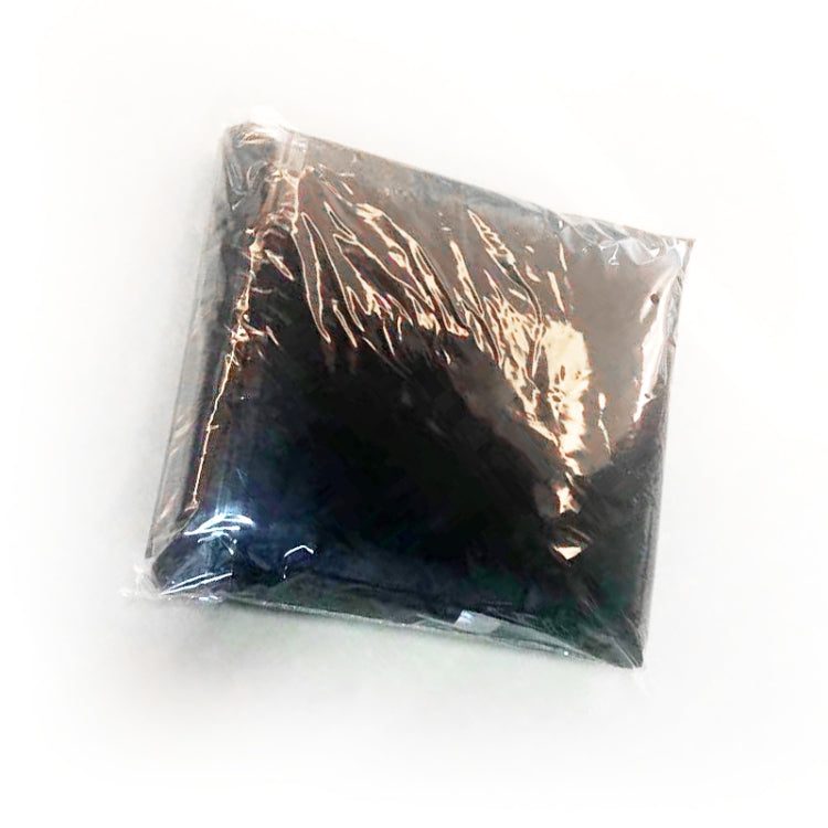 Billiard table dust cover, black, packed in clear plastic shipping bag