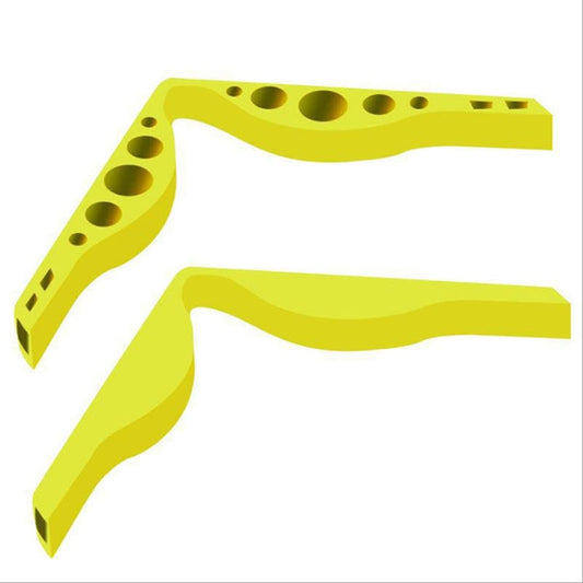 10 PCS Mask Nose Clip Bridge Wear Glasses Anti-Fog Sealing Silicone Strip, Random Color Delivery, Mask Nose Clip