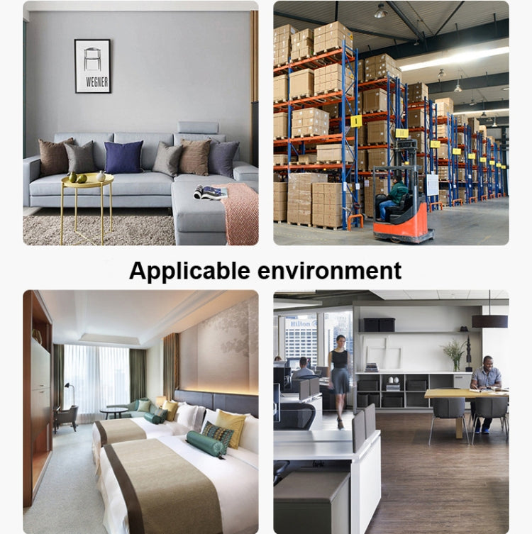 Home and office environment collage for pest control use