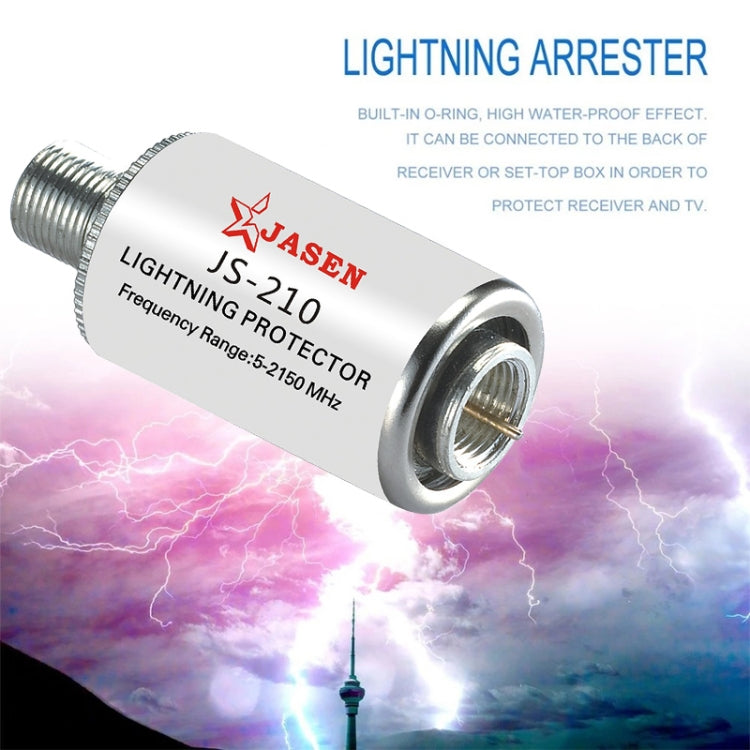JASEN JS-210 lightning arrester coaxial protector with F-type female connector