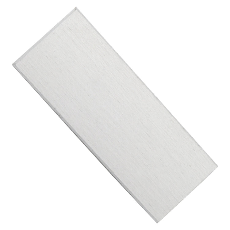 White rectangular LED tail light diffuser or heat spreader panel