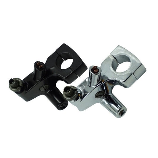 Motorcycle Modification Accessories Reflective Holder Mirror Code Handle Bracket For Honda VT600 / VT750 / STEED400, Handle Bracket (Black), Handle Bracket (Electric Plating)