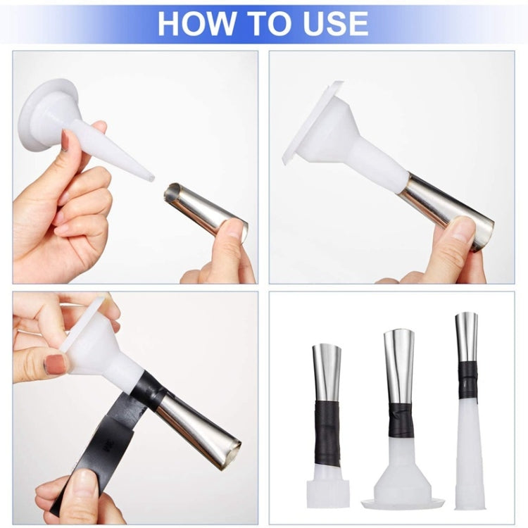 32 PCS / Set Metal Scraper Nozzle Application Polishing Grout Scraping Beauty Sewing Tools, 32 PCS / Set