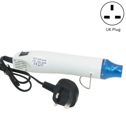 230V Soft Ceramic Hot Air Device Rubber Stamp Heat Shrinkable Film DIY Appliance, UK Plug, UK Plug( Black), UK Plug(White)
