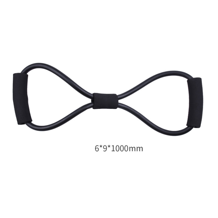 Dual-loop skipping grip band with foam handles, 6 x 9 x 1000 mm shown