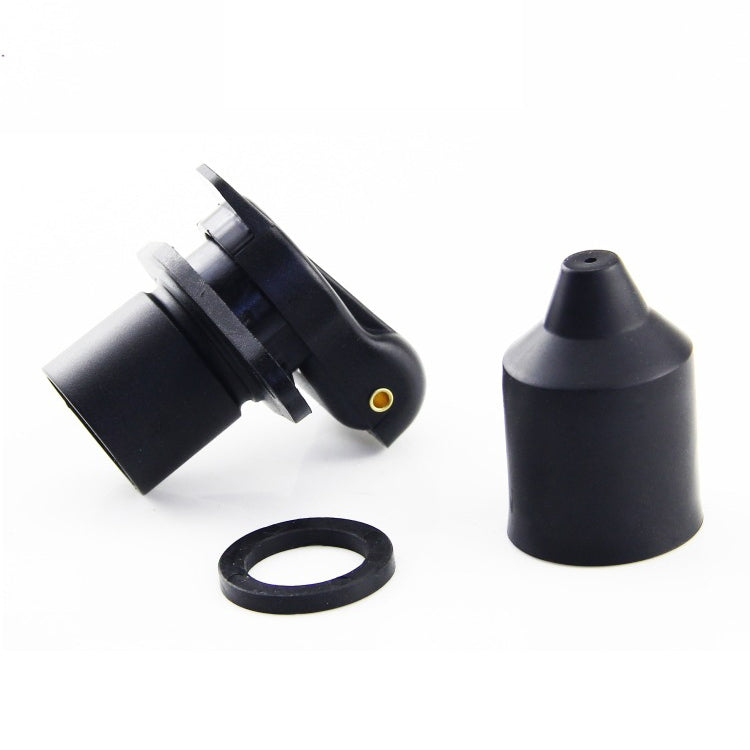 2 PCS VS130E 3P 12V PVC Trailer Connector Socket EU Plug, VS130E
