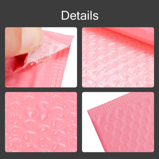 100 PCS Pink Co-Extrusion Film Bubble Bag Logistics Packaging Thickened Packaging Bag Size:, 13x15cm, 15x20cm, 18x20cm, 11x15cm, 13x18cm, 15x18cm, 18x23cm, 20x25cm, 22x30cm