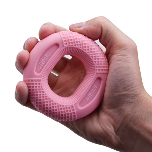 Adjustable Strength Silicone Gripper Arm Muscle Strength Rehabilitation Training Fitness Equipment, Colour: 20/30LB (Pink), 20/30LB (Pink), 30 / 40LB(Rose Red), 40 / 50LB(Blue), 50 / 60LB(Orange), 70 / 80LB(Black)