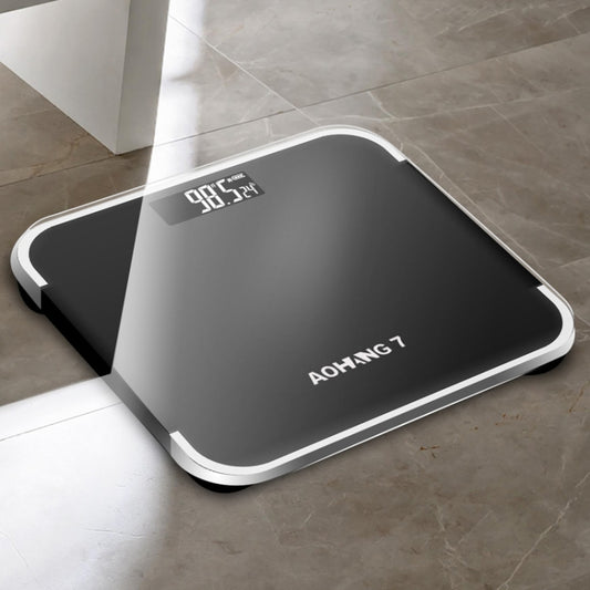 AOHANG7 Home Precision Weight Scale, Battery Version(Red), Battery Version(Rose Gold), Battery Version(Bright Black)