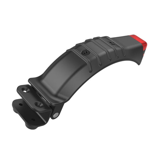 For 5 inch / 5.5 inch / 6.5 inch Electric Scooter Carbon Fiber Aluminum Alloy Rear Fender with LED Tail Light