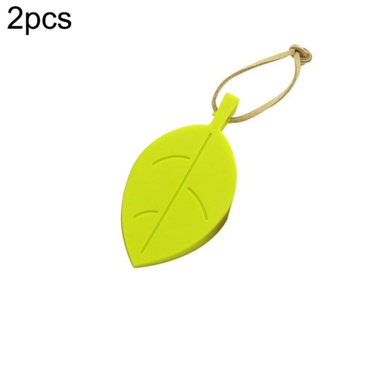 2 PCS Creative Leaf Silicone Door Stop Child Anti-pinch Security Door Crash Pad