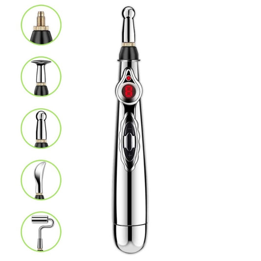 Circulating Energy Automatic Point Finding Meridian Pen Home Pain Electronic Acupuncture Pen Specifications:, 5 Head Color Boxes (Battery Model), Only Pen, 3 Head Color Box (Charging Model), 5 Head Color Box (Charging Model)