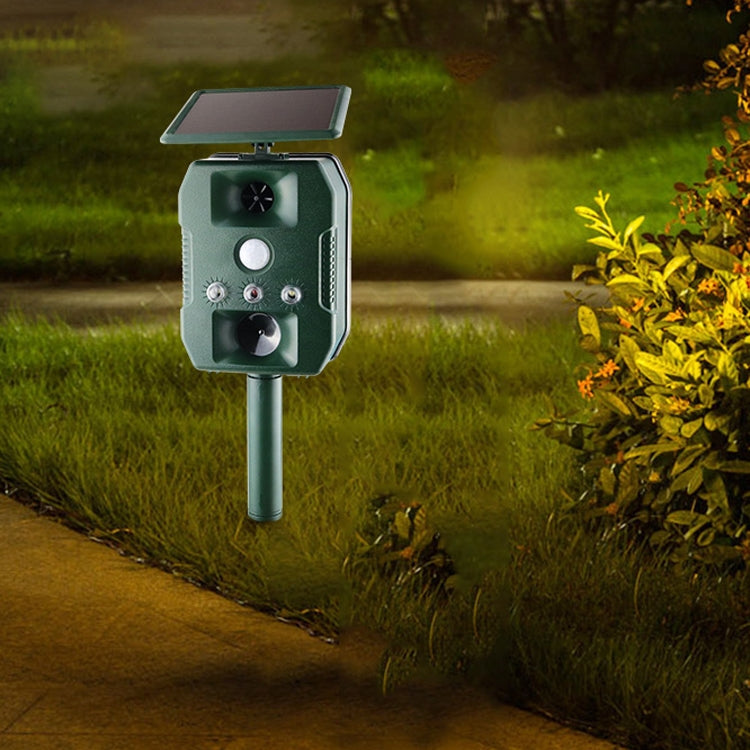 Ultrasonic Mouse Repeller Solar Outdoor Animal Repeller, Ultrasonic Animal Repeller