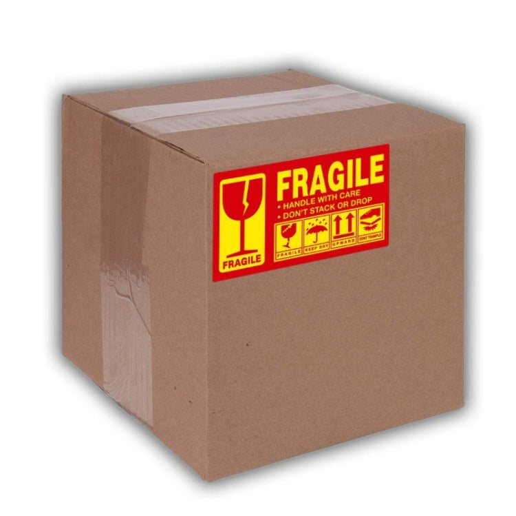 Caution Warning Packaging Transportation Sticker Label Fragile Stickers, 127x76mm