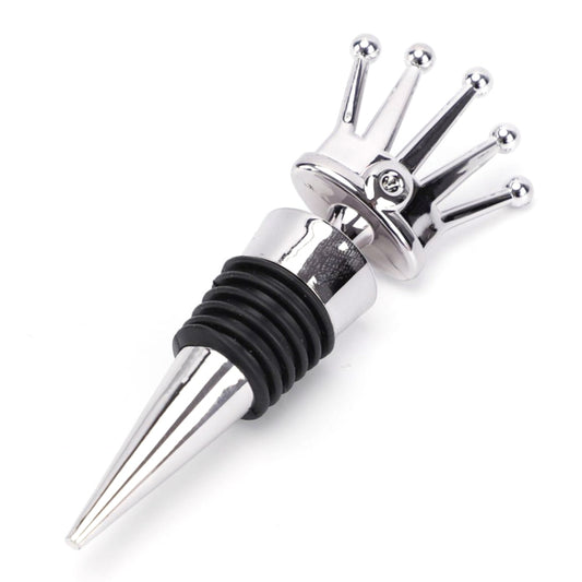 10 PCS Fresh-Keeping Sealed Red Wine Cork Champagne Stopper, Champagne Stopper(Snowflake), Champagne Stopper(Crown)