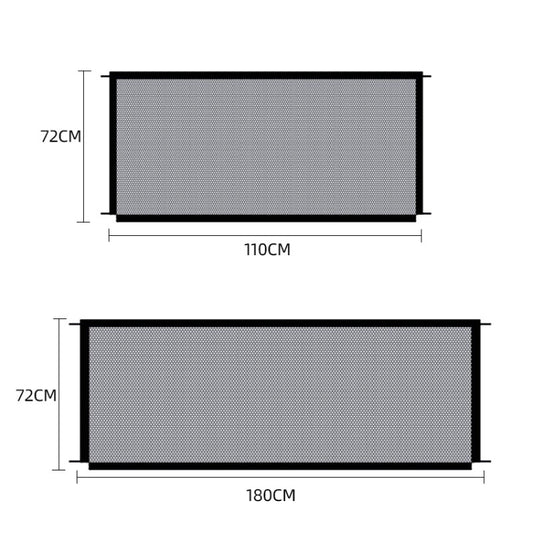 Pet Protective Fence Dog Isolation Net, Size:, 180x72cm, 110x72cm