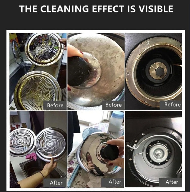 Steam cleaner cleaning effect collage on appliance parts, showing cleaner surfaces