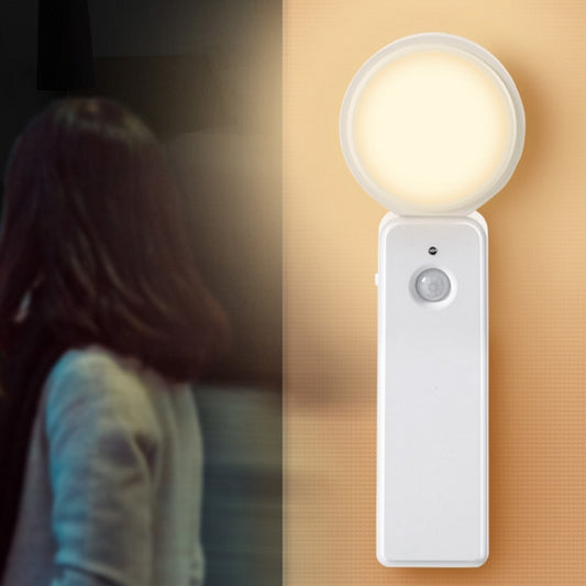 1.2W LED Intelligent Human Body Induction USB Charging Night Light, Sensor Warm Light, Sensor White Light