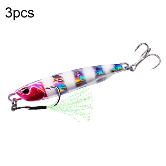 PROBEROS LF103 Simulation Metal Sea Fishing Bait, 10g, 15g, 20g, 30g, 40g, 50g, 60g