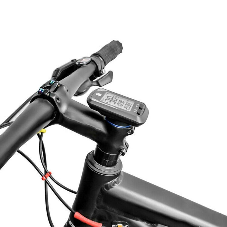 Handlebar-mounted bike computer bracket with conversion mount at the stem